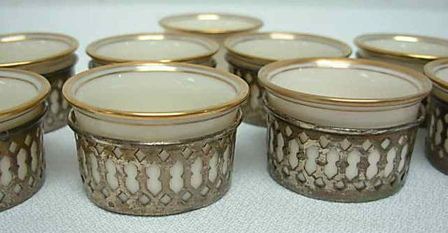 68 (Sterling, Hollowware) Ramekin W/Lenox Liner by International Silver-1