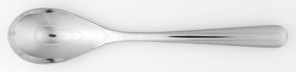 Piano Workshop (Stainless) Place/Oval Soup Spoon by Iittala-1