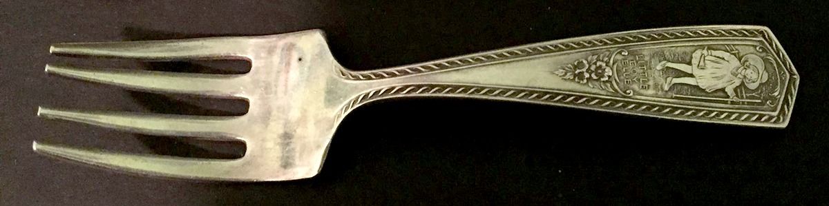 Little Boy Blue (Sterling) Fork-Baby by International Silver-1