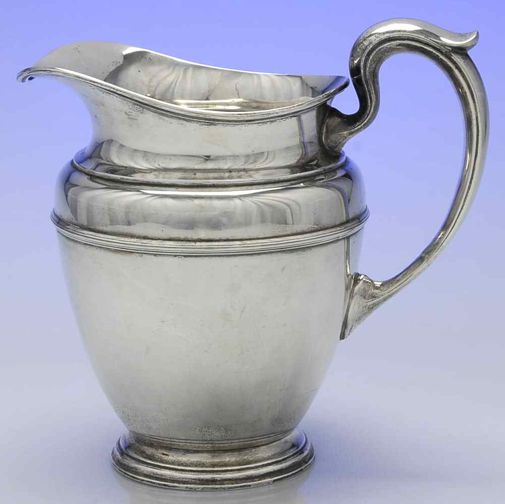 WE12 (Sterling, Hollowware) 80 Oz Water Pitcher by International Silver-1