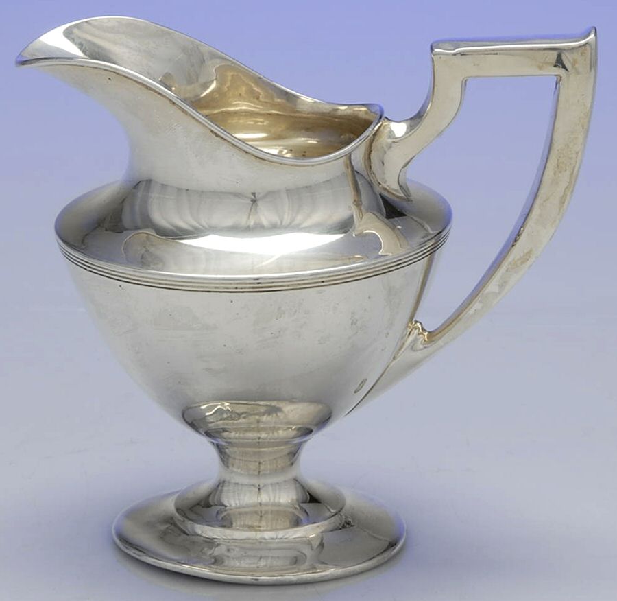 C1586 (Sterling, Hollowware) Creamer by International Silver-1