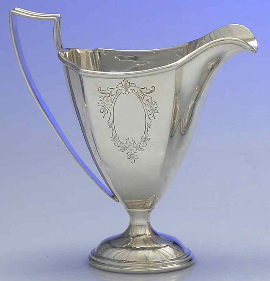 814c (Sterling, Hollowware) Creamer by International Silver-1