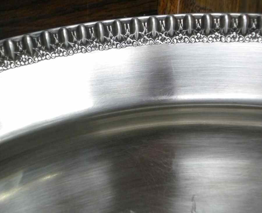 767S (Silverplate, Hollowware) 18" Oval Serving Platter by International Silver-1