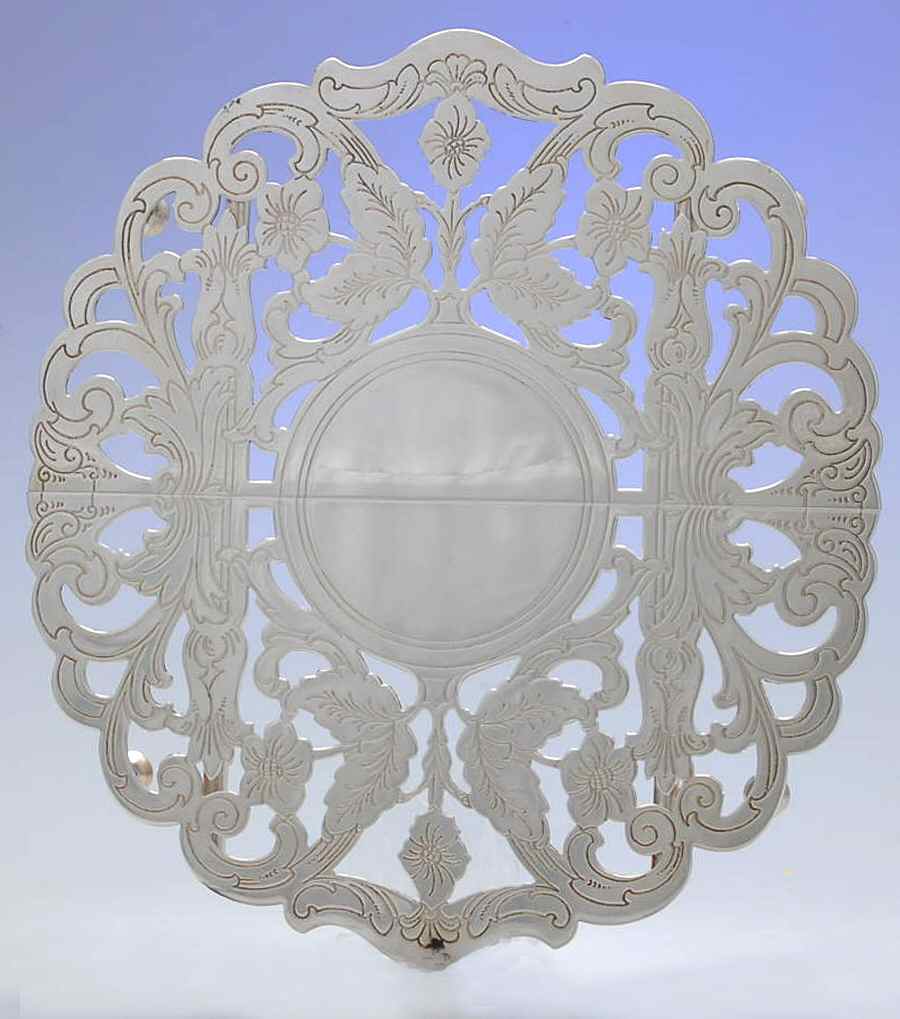 176 (Silverplate, Hollowware) Expandable Trivet by International Silver-1