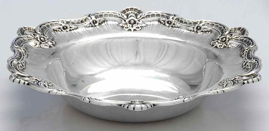 B159 (Sterling, Hollowware) 6" Bon Bon Bowl by International Silver-1