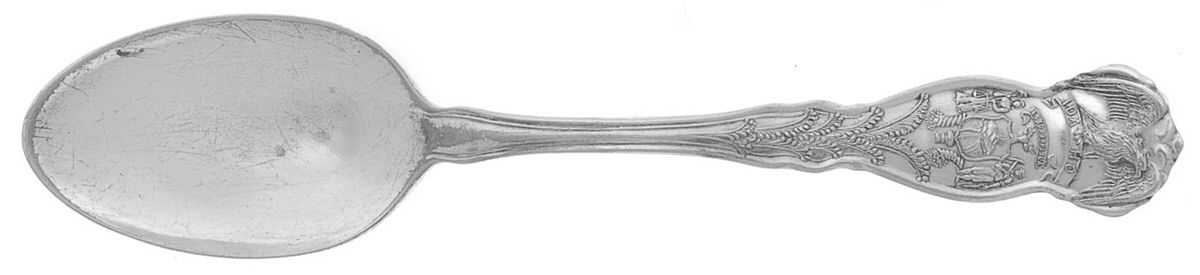 States & Cities Souvenir Spoons (Silverplate) Idaho Teaspoon by International Silver-1