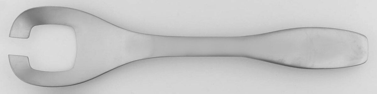 Collective Tools (Stainless) Solid Salad Serving Fork by Iittala-1