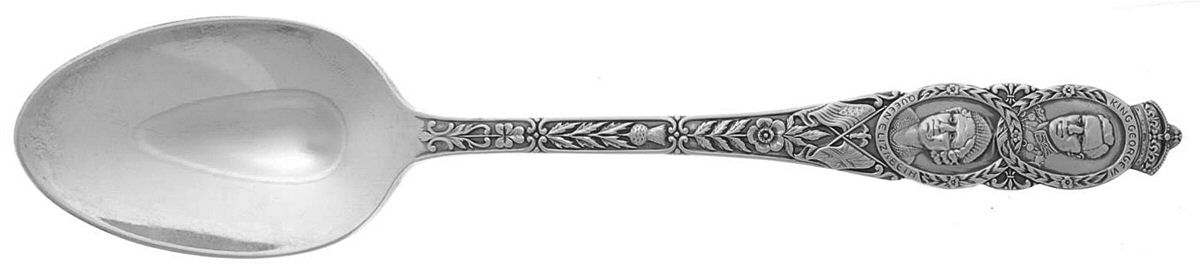 Royalty Souvenir Spoons (Silverplate) Teaspoon by International Silver-1