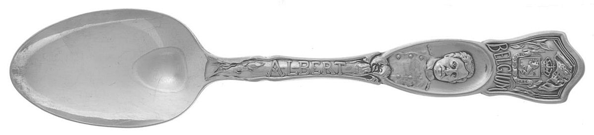 Royalty Souvenir Spoons (Silverplate) Teaspoon by International Silver-1