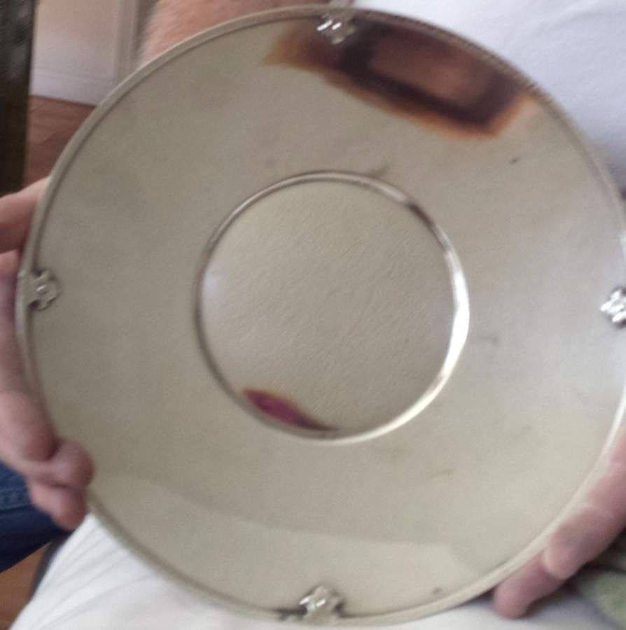 N7015 (Silverplate, Hollowware) 10" Sandwich Plate by International Silver-1