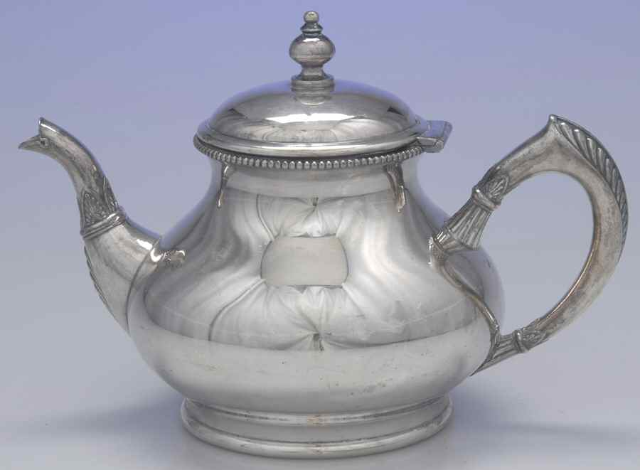 1237 (Silverplate, Hollowware) Tea Pot by International Silver-1