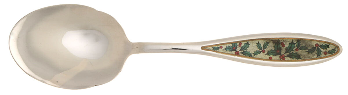 Holiday Vine (Stainless) Tablespoon (Serving Spoon) by International Silver-1