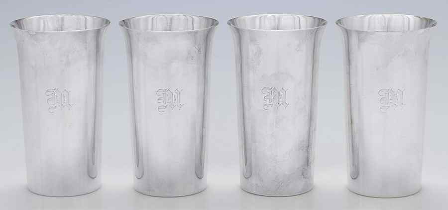 212N (Silverplate, Hollowware) 8 Oz Tumbler - Set of 4 by International Silver-1