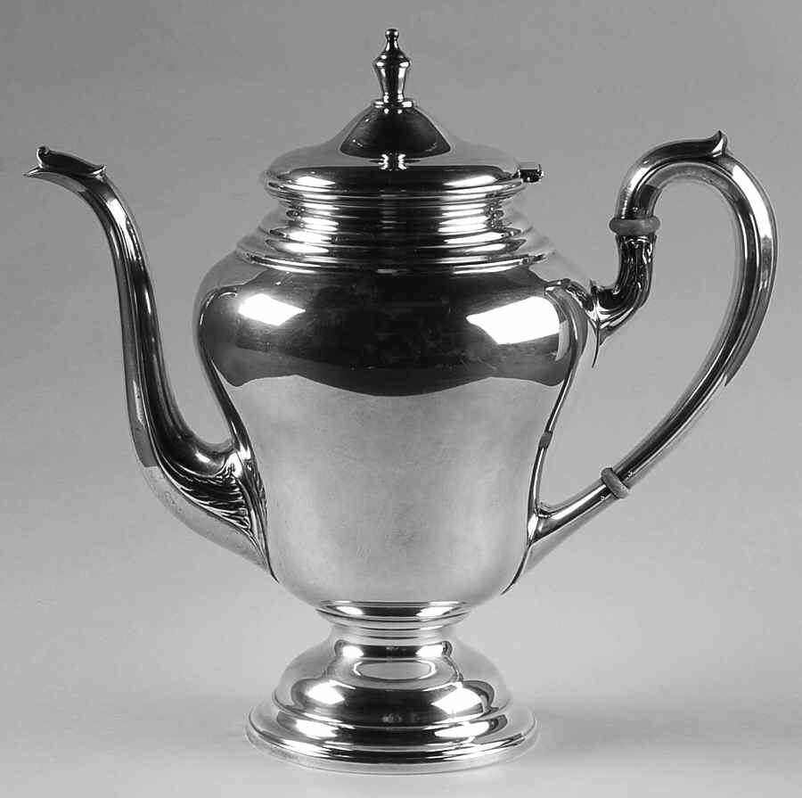 P102 (Sterling, Hollowware) Coffee Pot by International Silver-1