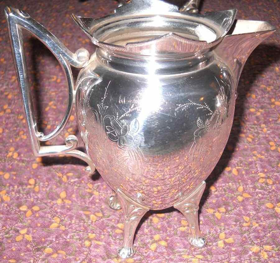 1894 (Silverplate, Hollowware) Creamer by International Silver-1