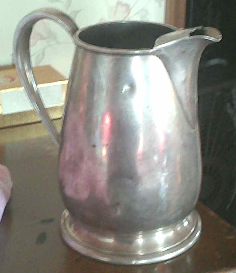 SF0227 (Silverplate, Hollowware) 64 Oz Ice Lip Water Pitcher by International Silver-1