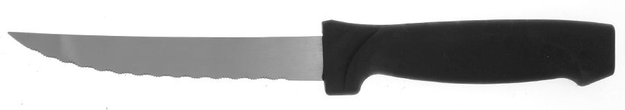 Kensington (Stainless) Plastic Handle Individual Steak Knife by International Silver-1