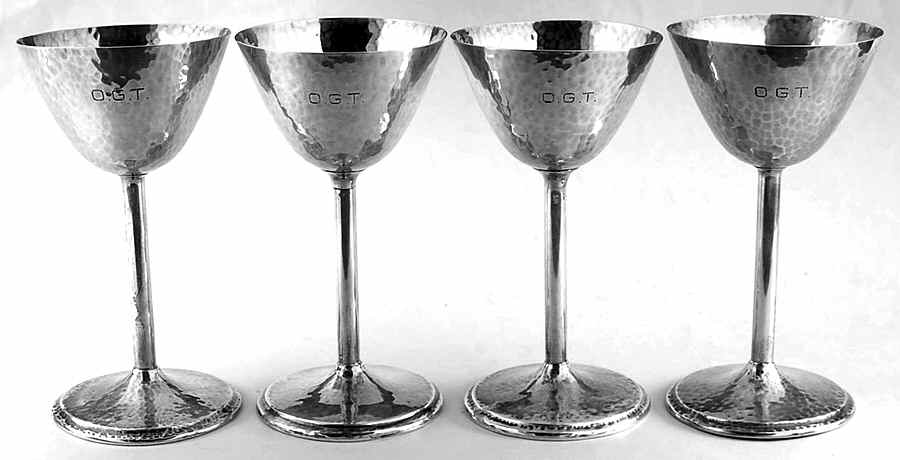 1237B (Sterling, Hollowware) Champagne/Sherbet - Set of 4 by International Silver-1