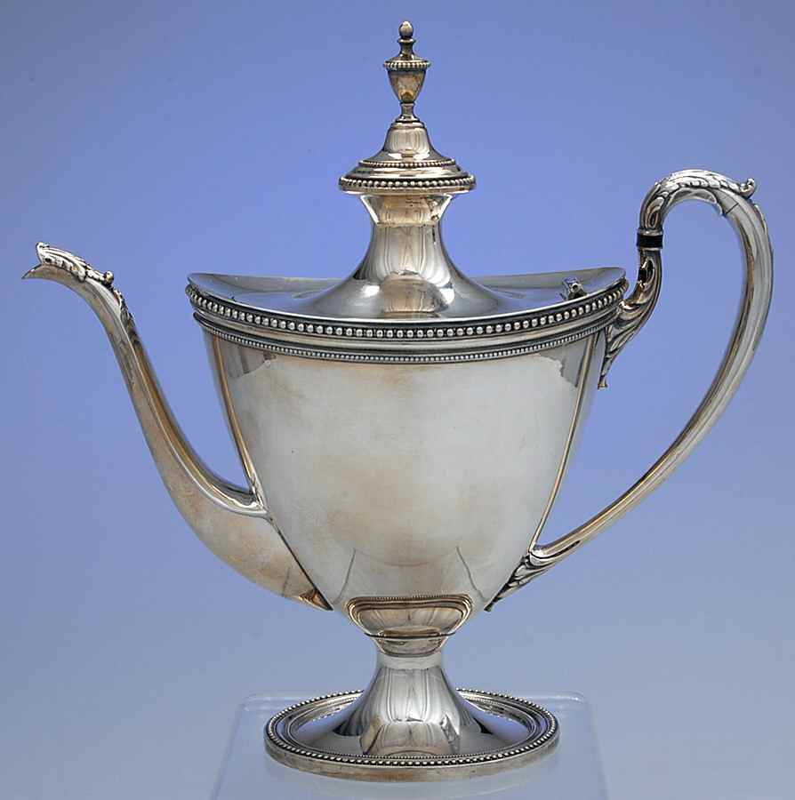 Marie Louise (Silverplate, Hollowware) Silverplate Coffee Pot by International Silver-1