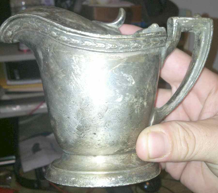 SLO825 (Silverplate, Hollowware) Creamer by International Silver-1