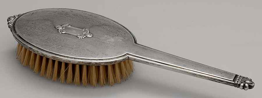Irene (Sterling, Hollowware) Hair Brush by International Silver-1