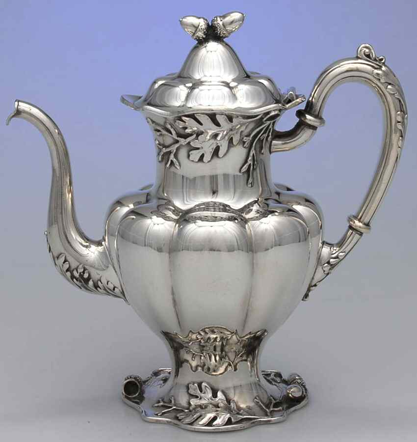 Charter Oak (Silverplate, Hollowware) Teapot by International Silver-1