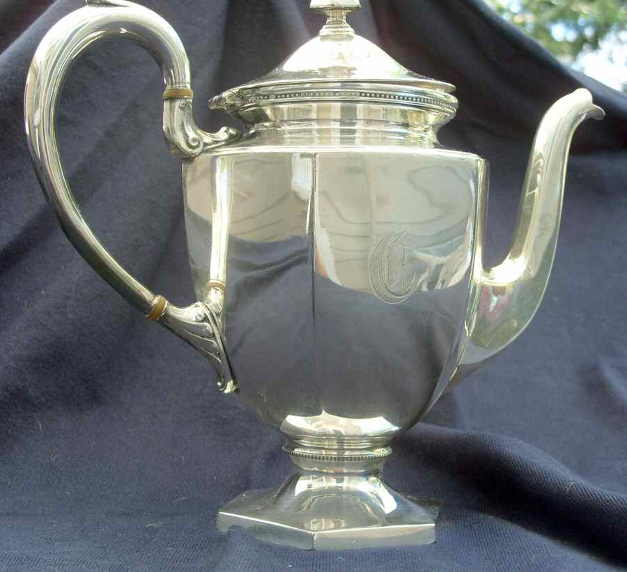 2009 (Silverplate, Hollowware) Silverplate Coffee Pot by International Silver-1