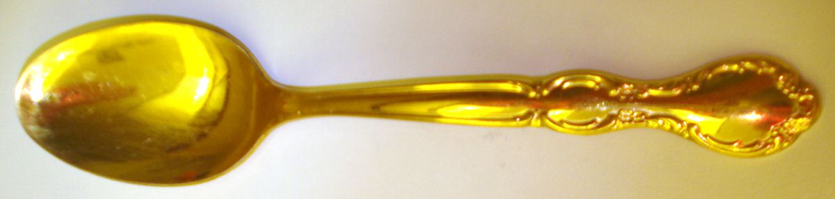 Golden Royal Manor (Gold Electroplate) Place/Oval Soup Spoon by International Silver-1