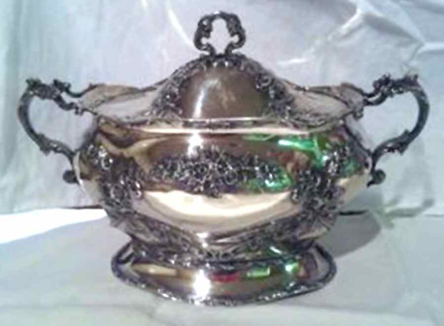 C1950 (Sterling, Hollowware) Tureen & Lid by International Silver-1