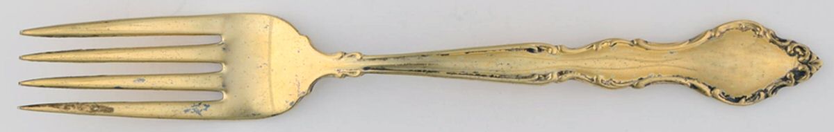 Golden Wakefield Fork by International Silver-1