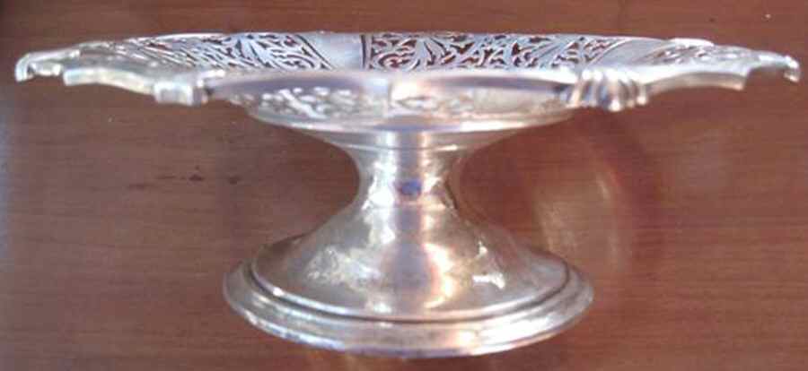 C4202 (Sterling, Hollowware) Sterling Compote by International Silver-1