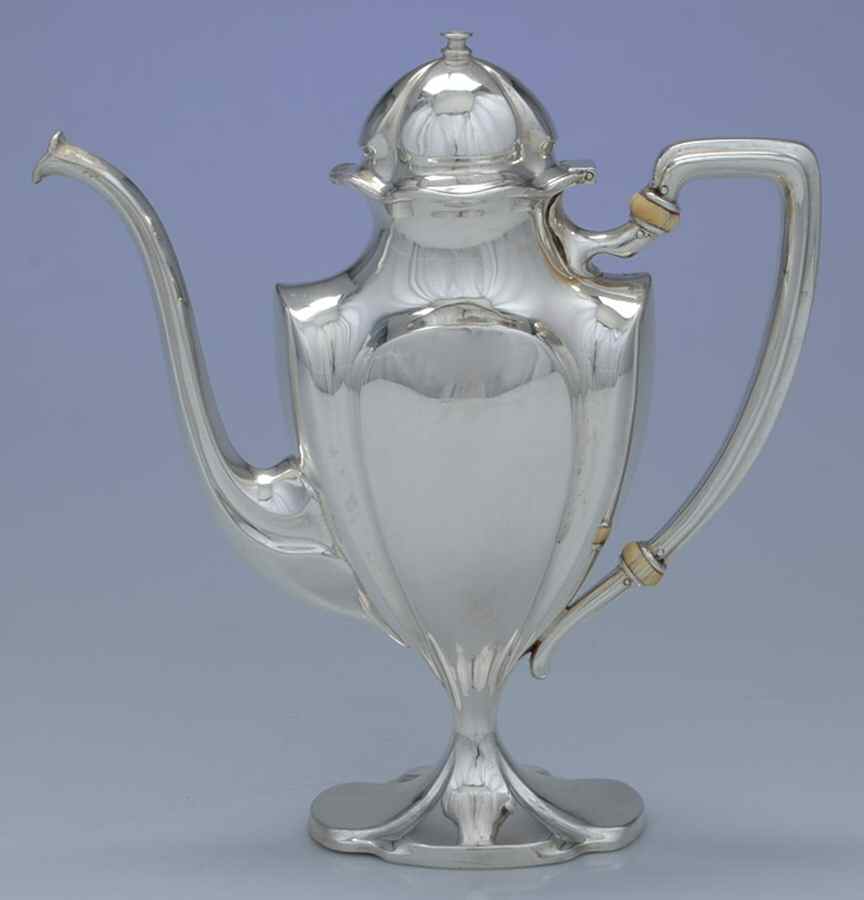 C1571 (Sterling, Hollowware) Coffee Pot by International Silver-1