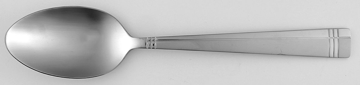 Dawson Frost (Stainless) Place/Oval Soup Spoon by International Silver-1
