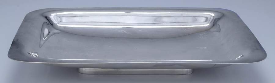 2643 (Silverplate, Hollowware) 13" Rectangular Tray by International Silver-1