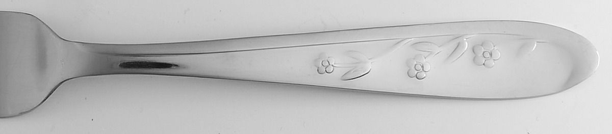 Floral Frost (Stainless) Fork by International Silver-1