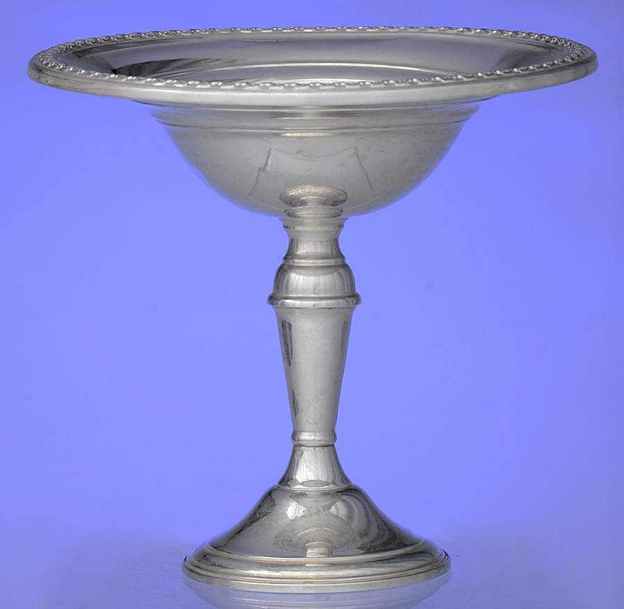 3030 (Sterling, Hollowware) Weighted Round Compote (Height X Width) by International Silver-1
