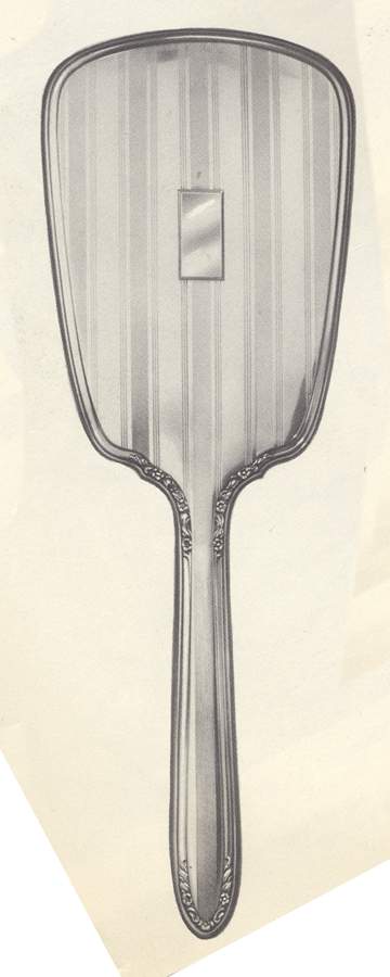Corrine (Sterling, Hollowware) Mirror with Handle by International Silver-1