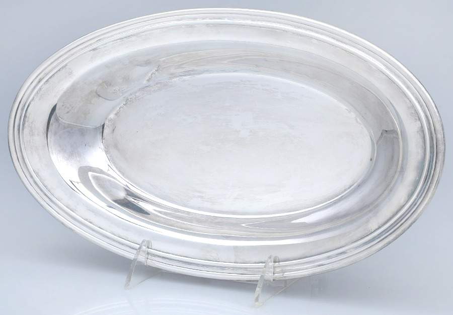 Exeter (Silverplate, Hollowware) 12" Bread Tray by International Silver-1