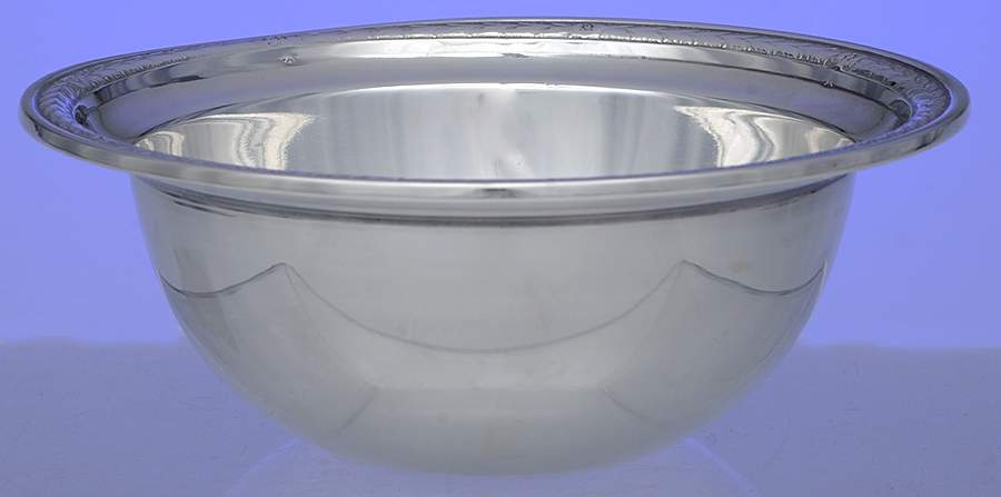 Y63 (Sterling, Hollowware) Mayonnaise Bowl by International Silver-1