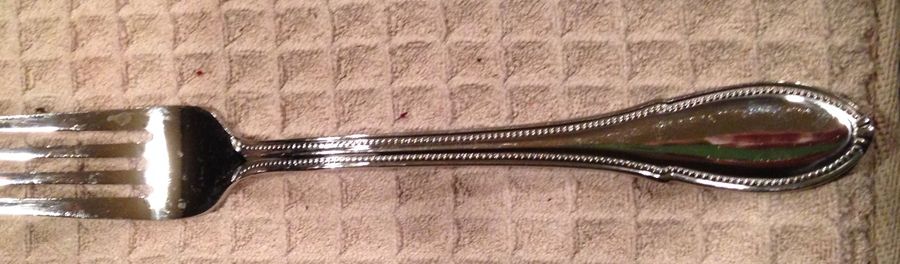 Bead (Stainless) Fork by Isaac Mizrahi-1