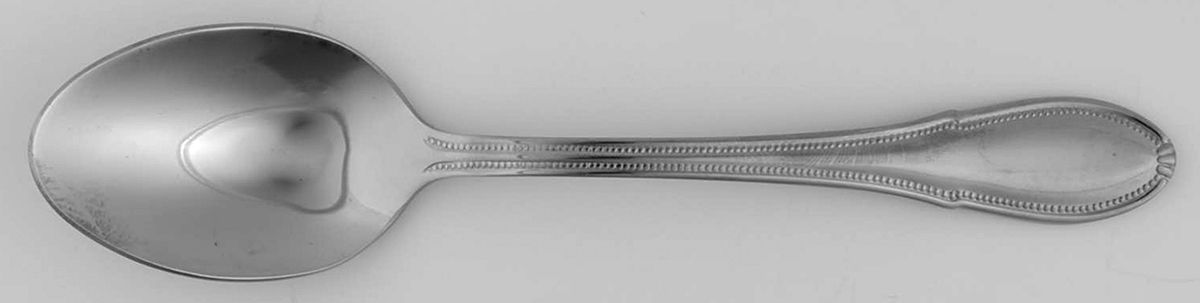 Bead (Stainless) Place/Oval Soup Spoon by Isaac Mizrahi-1