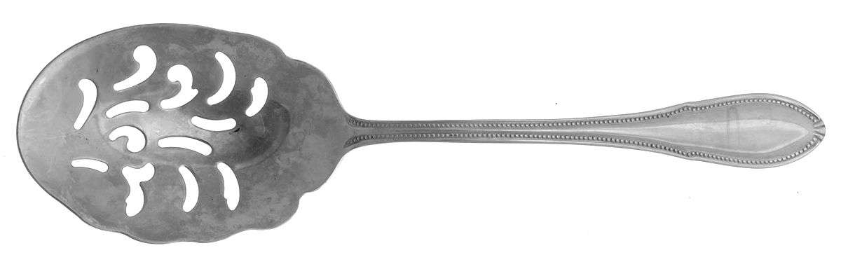 Bead (Stainless) Solid Macaroni Server by Isaac Mizrahi-1