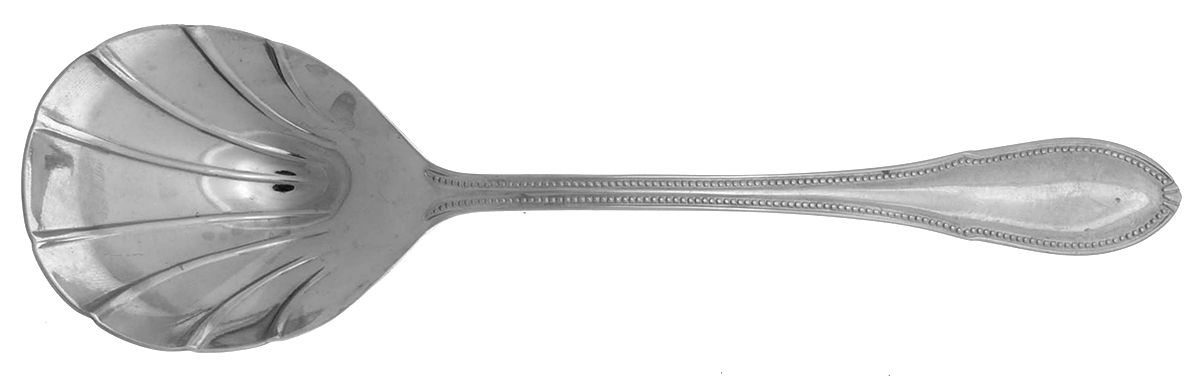 Bead (Stainless) Solid Smooth Casserole Spoon by Isaac Mizrahi-1