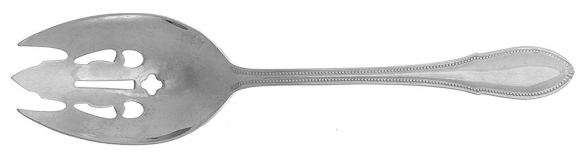 Bead (Stainless) Pierced Vegetable Serving Spoon by Isaac Mizrahi-1
