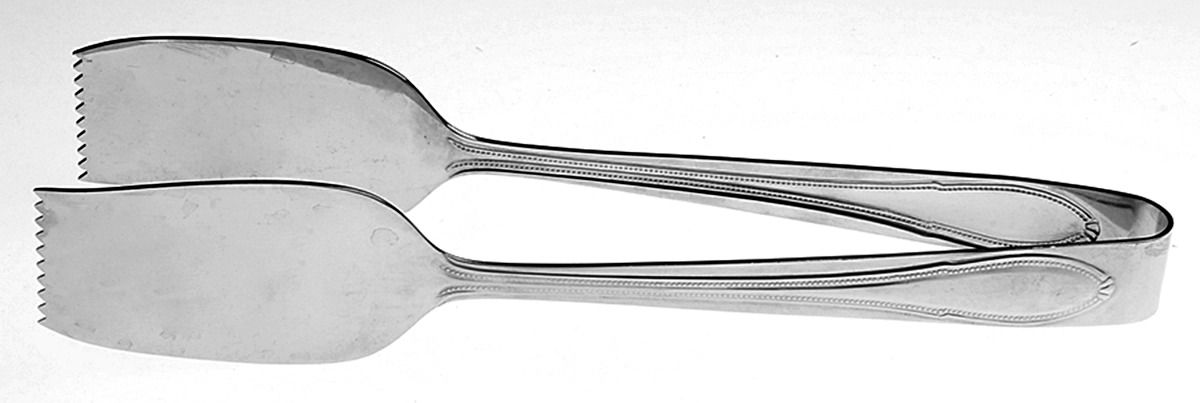Bead (Stainless) 1-Piece Salad Tongs by Isaac Mizrahi-1