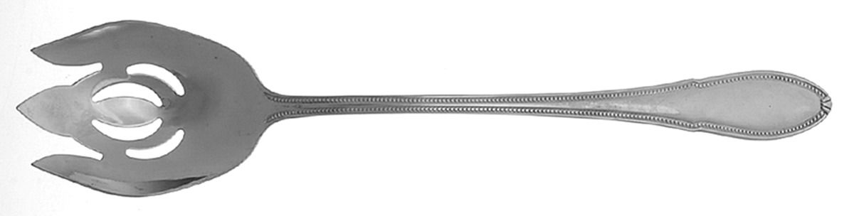 Bead (Stainless) Oversize Solid Salad Servng Fork by Isaac Mizrahi-1
