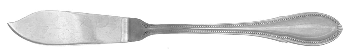 Bead (Stainless) Flat Handle Master Butter Knife by Isaac Mizrahi-1