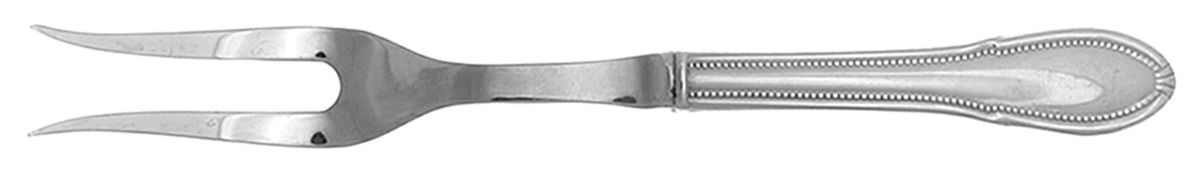 Bead (Stainless) Small Solid Steak Carving Fork by Isaac Mizrahi-1
