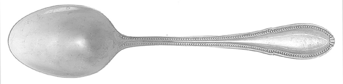 Bead (Stainless) Teaspoon by Isaac Mizrahi-1