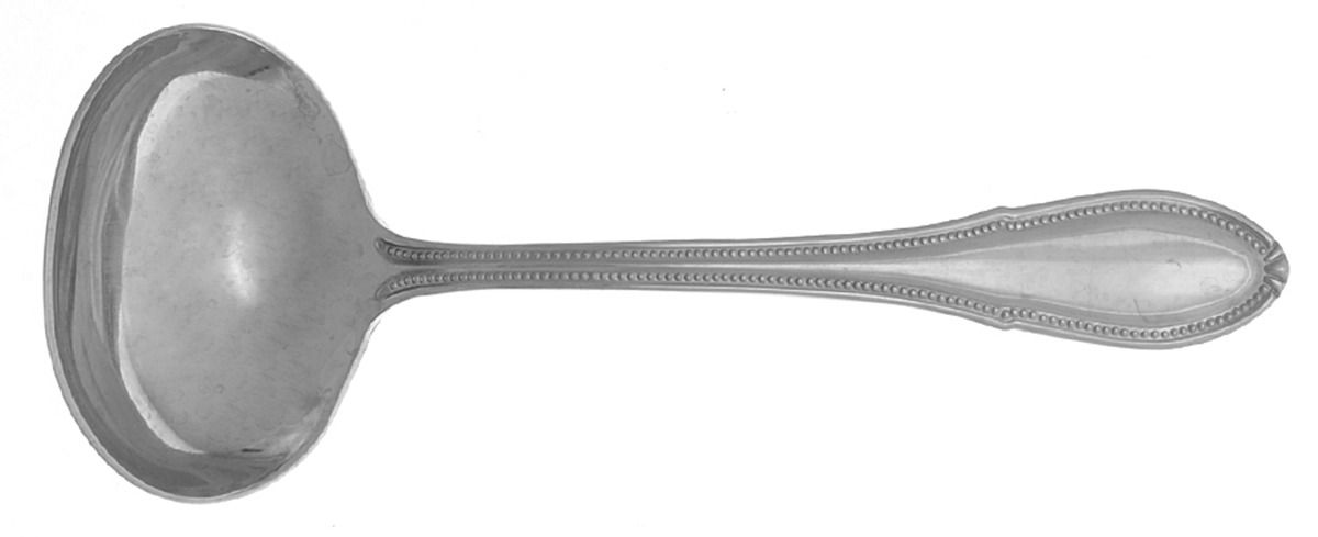 Bead (Stainless) Solid Gravy Ladle by Isaac Mizrahi-1